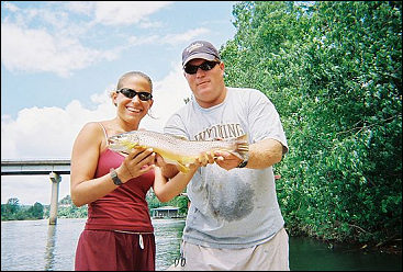 Candi Brown.jpg with nice brown trout